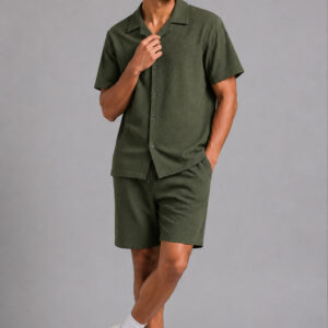 Resort Co-ord Set — Shirt & Shorts