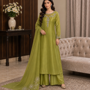 Zara Tussar Organza Set