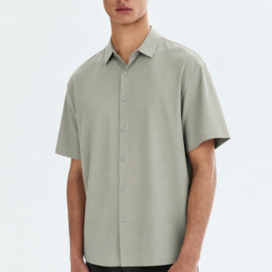 Short-Sleeve Button-Down Shirt